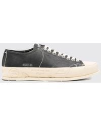 Premiata - Baskets Basses Vincent En Cuir De Veau Avec Bout En Caoutchouc - Lyst