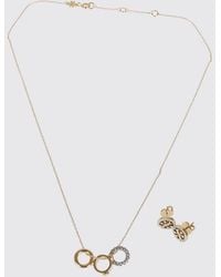 Tory Burch - Miller Pavé Necklace And Earrings Set By - Lyst