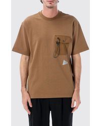 and wander - T-Shirt - Lyst
