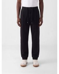 Brunello Cucinelli - Cotton Blend Drawstring Trousers - Lyst