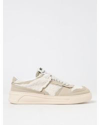 MSGM - Acbc X Sneakers In Leather And Repet - Lyst