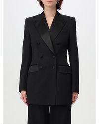 Dolce & Gabbana - Dolce &Amp Gabbana Double-Breasted Virgin Wool And Silk Blazer - Lyst