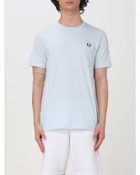 Fred Perry - T-shirt di cotone - Lyst