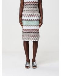 Missoni - Lurex Viscose Midi Skirt - Lyst