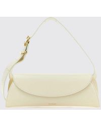 Jil Sander - Small Cannolo Smooth Calfskin Leather Shoulder Bag - Lyst