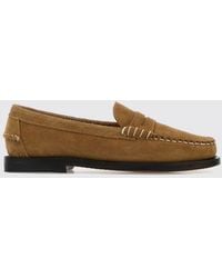 Sebago - Classic Dan Suede Penny Loafers With Round Toe - Lyst
