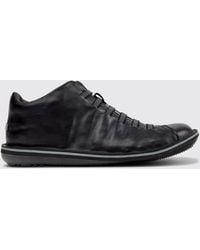 Camper - Beetle Smooth Leather Ankle Boots With Xl Extralight Sole - Lyst