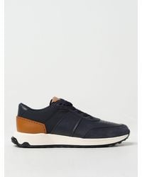 Tod's - Sneakers in pelle e tessuto - Lyst