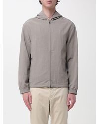 Emporio Armani - Polyester Windbreaker - Lyst