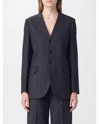 Jil Sander - Pinstriped Wool Single-Breasted Blazer - Lyst
