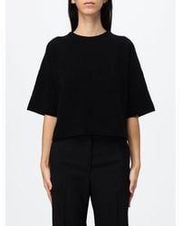 Filippa K - Cotton Crew-Neck T-Shirt With Short Sleeves And Tonal Logo - Lyst