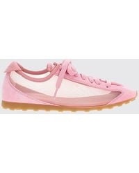 Jacquemus - Les Tennis Nylon Mesh And Suede Sneakers - Lyst