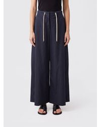 Max Mara - Cotton Cropped Trousers - Lyst