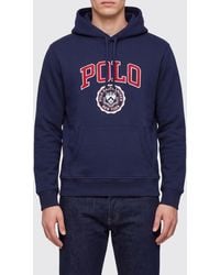 Polo Ralph Lauren - Cotton-Blend Hoodie With Kangaroo Pocket - Lyst