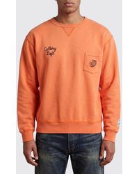 GALLERY DEPT. - Sweat-Shirt Col Rond En Coton Avec Poche Plaquée Et Logo - Lyst