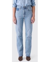 Levi's - High-Waisted Straight Jeans - Lyst