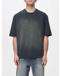 Golden Goose - Journey Bleached Dyed Gauze Cotton Jersey T-Shirt - Lyst