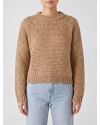Roberto Collina - Pure Wool Crewneck Jumper With Ribbed Cuffs And Hem - Lyst