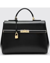 Dolce & Gabbana - Dolce &Amp Gabbana Marlene Grained Leather Bag - Lyst