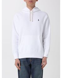 Polo Ralph Lauren - Cotton Hoodie With Pony Logo - Lyst
