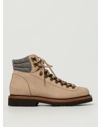 Brunello Cucinelli - Lace-Up Boots - Lyst