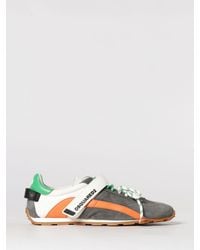 DSquared² - Dc-642 Sneakers Aus Leder Und Nylon - Lyst