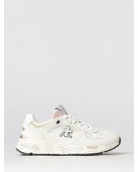 Premiata - Mased Suede And Nylon Sneakers - Lyst