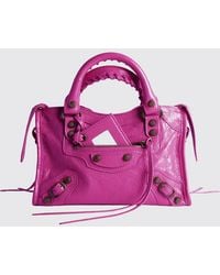 Balenciaga - Le City Mini Arena Leather Bag - Lyst