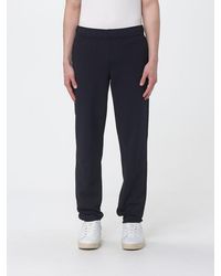 EA7 - Cotton Jogging Trousers - Lyst