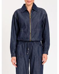 Twinset - Lyocell Zip Jacket - Lyst