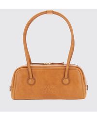 Marge Sherwood - Boston Flared Leather Shoulder Bag With Double Handle - Lyst