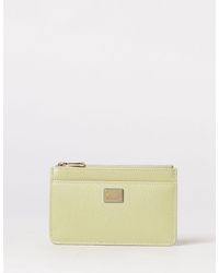 Dolce & Gabbana - Dolce &Amp Gabbana Grained Leather Card Holder - Lyst