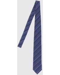 Brunello Cucinelli - Regimental Silk Tie - Lyst