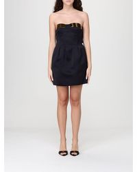 Elisabetta Franchi - Crêpe Mini Dress - Lyst