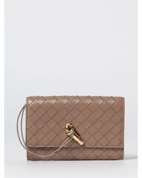 Bottega Veneta - Andiamo Pouch With Shoulder Strap - Lyst