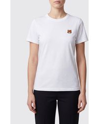 Maison Kitsuné - Maison Kitsun&Eacute Organic Cotton T-Shirts - Lyst
