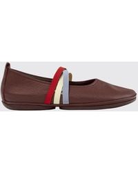 Camper - Twins Leather Ballerinas - Lyst