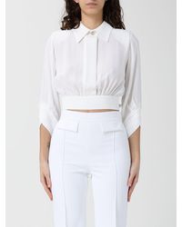 Elisabetta Franchi - Viscose Blouse - Lyst