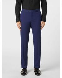 Philipp Plein - Slim Fit Stretch Cotton Tailored Trousers With Rear Logo - Lyst