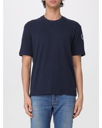 Blauer - Cotton T-Shirt With Logo - Lyst
