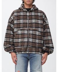 PDF - Relaxed Fit Check Cotton Zip-Up Hoodie - Lyst