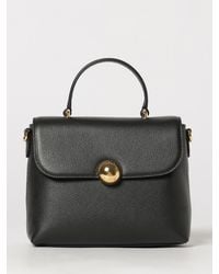 Furla - Moonlight Cowhide Leather Handbag By With Flap Closure - Lyst