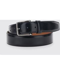 Tod's - Classic Smooth Leather Belt With Metal Buckle - Lyst