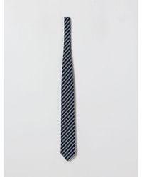 ZEGNA - Striped Silk Tie - Lyst