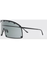 Rick Owens - Shielding Metal Shield Sunglasses - Lyst