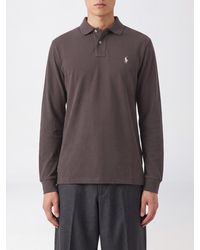 Polo Ralph Lauren - Long-Sleeved Slim Fit Cotton Polo Shirt - Lyst