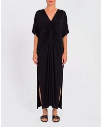 Twinset - Viscose Jersey Midi Dress - Lyst