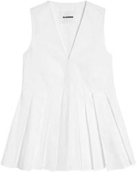 Jil Sander - Sleevesless Top - Lyst