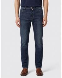 Jacob Cohen - Cotton Denim Slim Fit Jeans - Lyst
