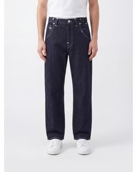 Levi's - Straight Fit Cotton And Linen Denim Jeans - Lyst